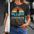 The Man The Myth The Legend Fun Sayings Father's Day Grandpa T-Shirt Gifts for Her