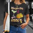 Margaritas & Tacos Are Life Food I Love Taco Tequila T-Shirt Gifts for Her