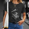 Martin Guitar Patent Music T-Shirt Gifts for Her