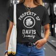 Matching Davis Family Last Name For Camping And Road Trips T-Shirt Gifts for Her