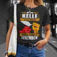 Maurer-Helden T-Shirt Mit Der Kelle in Den Händen für Herren Geschenke für Sie