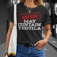 May Contain Tequila Mexican Fiesta Cinco De Mayo T-Shirt Gifts for Her