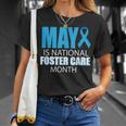 May Is National Foster Care Awareness Month T-Shirt Gifts for Her