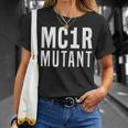 Mc1r Mutant Red Hair Ginger Redhead T-Shirt Gifts for Her
