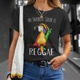 Meine Lieblingsfarbe Ist Reggae Casual Rasta Parrot T-Shirt Geschenke für Sie