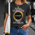 Mena Arkansas Total Solar Eclipse 2024 T-Shirt Gifts for Her