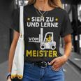 Men's Forklift Driver Black S T-Shirt Geschenke für Sie
