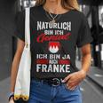 Men's Franke Franken Coat Of Arms Franke Middle Franken T-Shirt Geschenke für Sie