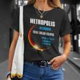 Metropolis Illinois Total Solar Eclipse 2024 T-Shirt Gifts for Her