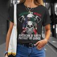 Mexican By Blood American By Birth Patriot By Choice Eagle T-Shirt Gifts for Her
