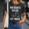 Mir Reichts Geh Ape Fahren I Italien Tricycle Trike Ape T-Shirt Geschenke für Sie