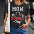 Mom Of The Birthday Boy Race Car Racing Car Driver T-Shirt Gifts for Her