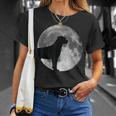Mondlicht Labrador Silhouette Herren T-Shirt, Hundeliebhaber Design Geschenke für Sie