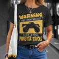 Monster TruckApparel For Big Trucks Crushing Car Fans T-Shirt Gifts for Her