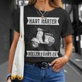 Moped Driver Hard Hardener Scooter Fahrt Er Moped Slogan T-Shirt Geschenke für Sie