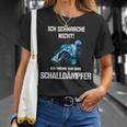 Motorrad Motorradfahrer Ich Schnarche Nicht Slogan T-Shirt Geschenke für Sie