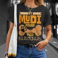 My Mudi Found This Humerus Classic Bone Lover Dog Breed T-Shirt Gifts for Her