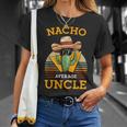 Nacho Average Uncle Mexican Joke Vintage Cinco De Mayo T-Shirt Gifts for Her