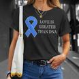 National Foster Care Month Blue Ribbon Love T-Shirt Gifts for Her