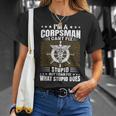 Navy Corpsman Veteran Veterans Day Us Navy Corpsman T-Shirt Gifts for Her
