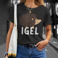 Nettes Igel Geschenk Für Jungen Oder Mädchen T-Shirt Geschenke für Sie