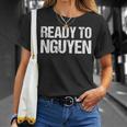 Nguyen Surname Last Name Vietnamese Pride T-Shirt Gifts for Her