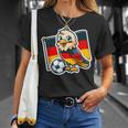 Niedlicher Adler Deutsch Banner Fan Deutschland Flagge T-Shirt Geschenke für Sie