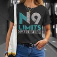 No Limits Class Of 2019 High School GraduationT-Shirt Gifts for Her