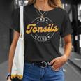 No Tonsils Party Tonisllectomy Recovery Get Well Tonsils T-Shirt Gifts for Her