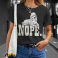 Nope Lazy Poodle Standard Mini Toy Pet Dog Lover Owner T-Shirt Gifts for Her