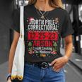 North Pole Correctional Arson Caught Smoking The Mistletoe T-Shirt Gifts for Her North Pole Correctional Arson Caught Smoking The Mistletoe T-Shirt Gifts for Her