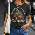 Oak Island Treasure Hunting Skeleton Oak Island Mystery T-Shirt Gifts for Her