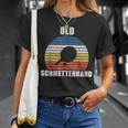 Old Schmetterhand Ping Pong Lustiges Tischtennis T-Shirt Geschenke für Sie