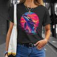 Orca Atardecer Camiseta unisex Regalos para ella