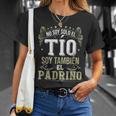 Padrino Regalo No Soy Solo El Tío Soy También El Padrino Camiseta unisex Regalos para ella