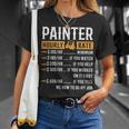 Painter Hourly Rate Painter T-Shirt Gifts for Her