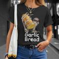 Pan De Ajo Esqueleto Camiseta unisex Regalos para ella
