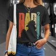 Papá Al Poder De 2 Bomberos Papa Doseces Papa Camiseta unisex Regalos para ella