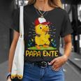 Papa Ente Entenliebhaber Männer Enten T-Shirt Geschenke für Sie