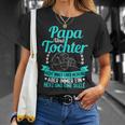 Papa Und Tochter Ein Herz Und Eine Seeleatertag Geschenk T-Shirt Geschenke für Sie