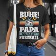 Papaater Fussball Fussball Fan Ballatertag T-Shirt Geschenke für Sie