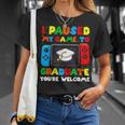 I Paused My Game To Graduate Graduation Boys Gamer T-Shirt Gifts for Her