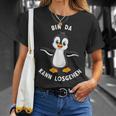 Penguin Bin Da Kann Losgehen Statement Motif T-Shirt Geschenke für Sie