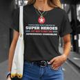 People Meet Super Hero Admissions Counselor T-Shirt Gifts for Her