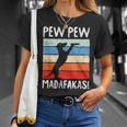 Pew Madafakas Dog Dachshund Doxie Puppy Pet Lover T-Shirt Geschenke für Sie