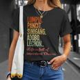 Philippines Filipino Lumpia Pancit Sinigang Adobo Lechon T-Shirt Gifts for Her