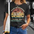 Pilot In Progress Please Wait Aviation Future Pilots T-Shirt Gifts for Her