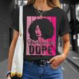 Pink Black History Month Unapologetically Dope Black Pride T-Shirt Gifts for Her