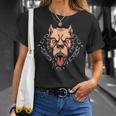 Pitbull Lover Dog Chain Breaker T-Shirt Gifts for Her