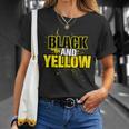 Pittsburgh Black And Yellow Pennsylvania T-Shirt Gifts for Her